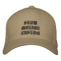 SLOW MOTION CUSTOM embroidered hats by richmath SLOW MOTION CUSTOM embroidered hats