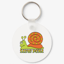 slow poke snail keychains
