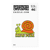 slow poke snail postage