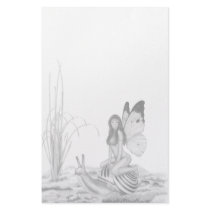 "Slow Ride"  Stationary Stationery Design