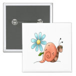 slow snail button