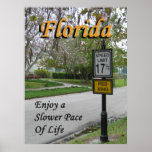 Slower Pace Poster