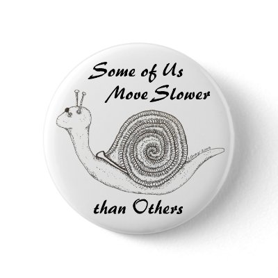 Slower than Others Badge Pins by IArtist40