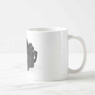 slr photo camera - classic design coffee mug