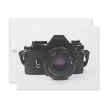 slr photo camera - classic design announcements