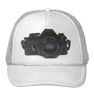 slr photo camera - classic design trucker hat