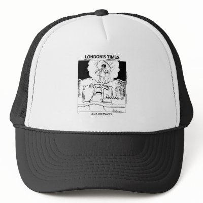 Slug Nightmares Funny Cartoon Gifts & Tees Mesh Hats by beardiethor123