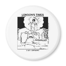Slug Nightmares Funny Cartoon Gifts & Tees magnets by beardiethor123 Slug Nightmares Funny Cartoon Gifts & Tees magnets