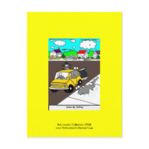 Slug/Snail Cartoon Postcard "Drive By Salting"