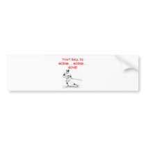 slugger bumper stickers
