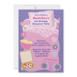 Slumber Party Birthday Invitation