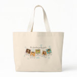 slumber party girls canvas bags