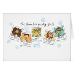 slumber party girls cards