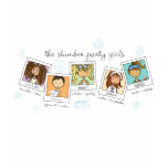 slumber party girls t-shirts