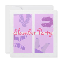 Slumber party invitation