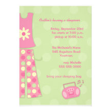 Slumber Party Invitation