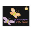 Slumber Party Invitation Postcard
