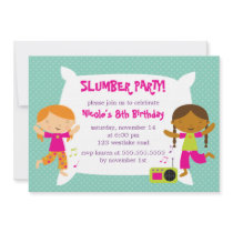 Slumber Party Invitations
