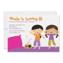 Slumber Party Invitations