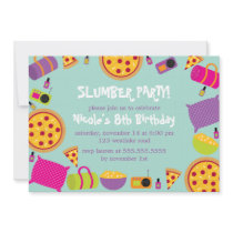 Slumber Party Invitations