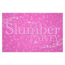 slumber party invitations : starshine custom flyer