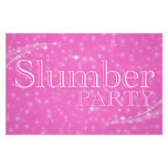 slumber party invitations : starshine flyers