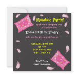 Slumber Party Pillow Fight Invitation