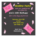 Slumber Party Pillow Fight Invitation