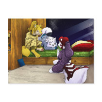 Slumber Party Post Card