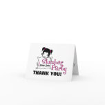 Slumber Party Thank You Card