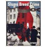 Slums Breed Crime Personalized Flyer
