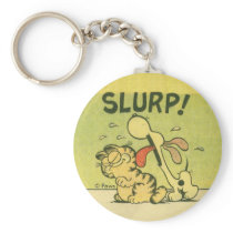Slurp! Odie, keychain keychains