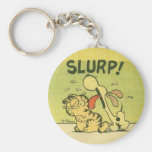 Slurp! Odie, keychain