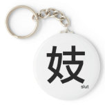 Slut Chain Key Chains