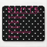 SLUTS Polka Dot Mouse Pad mousepads