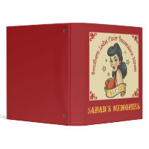 SLUTS Retro Tattoo Binder/Scrapbook