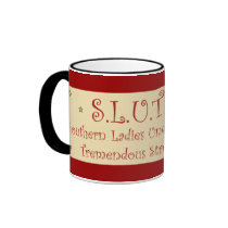 SLUTS Retro Tattoo Ringer Mug