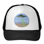 SLV UFO Hat with UFO Beaming up Cow