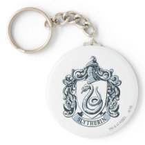 Slytherin Crest Blue Keychain