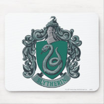 Slytherin Crest Green Mouse Pad