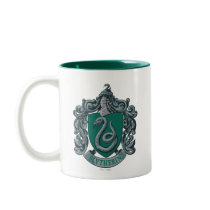 Slytherin Crest Green Mugs