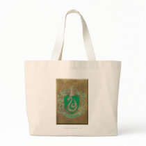 Slytherin Crest HPE6 Tote Bags