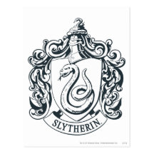 Slytherin Crest Post Card