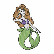 Sm Mermaid embroidered shirts by ZazzleEmbroidery Sm Mermaid embroidered shirts