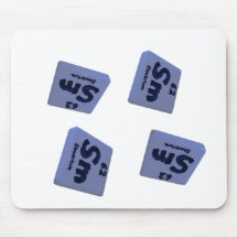 Sm Samarium Mouse Pads
