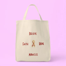 SMA Awareness Grocery Tote bags