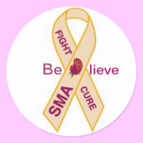 SMA AWARENESS RIBBON stickers