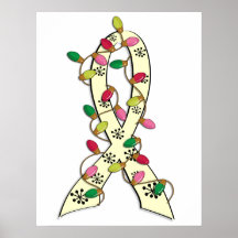 SMA Christmas Lights Ribbon Poster
