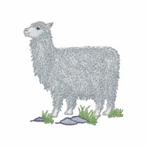 Small Alpaca embroidered shirts by ZazzleEmbroidery Small Alpaca embroidered shirts