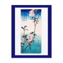 Small Bird On Sakura Branch/桜の枝にとまる小鳥 Post Cards